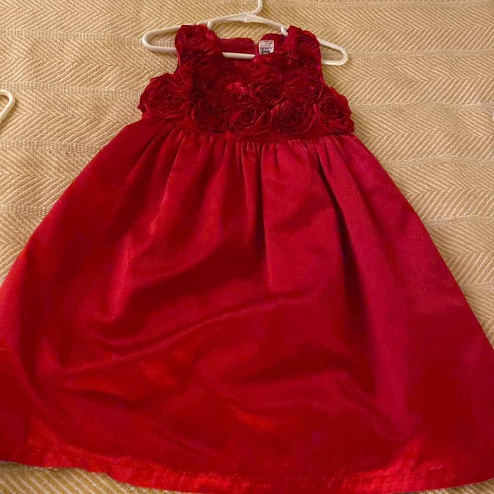 Rose top Valentine’s Day Dress 5T